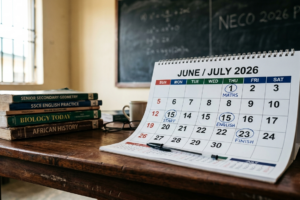 NECO Timetable 2026: June/July Science, Arts & Commercial Schedule (PDF)